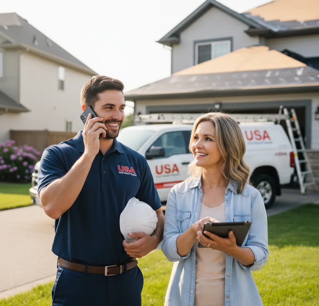 USA Roof Repair Experts customer support in Streator